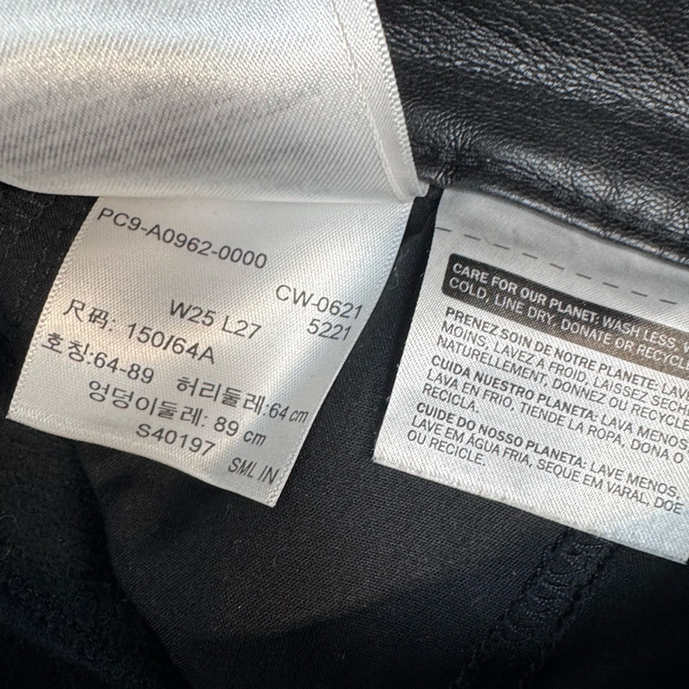 Levi’s Math Club Slacks 25 - Picture 9 of 9
